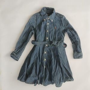 Kids Denim Jacket Dress